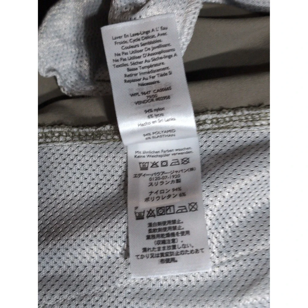 Eddie Bauer Men's 36 X 32 Performance Pants Olive Green Stretch Straight Leg